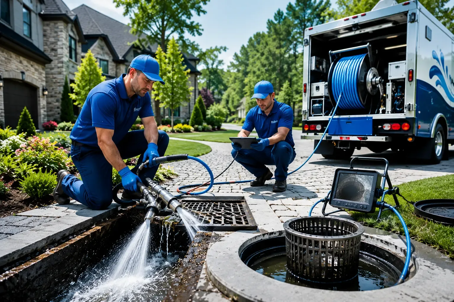 Local outdoor drain cleaning professionals in Hannastown, PA