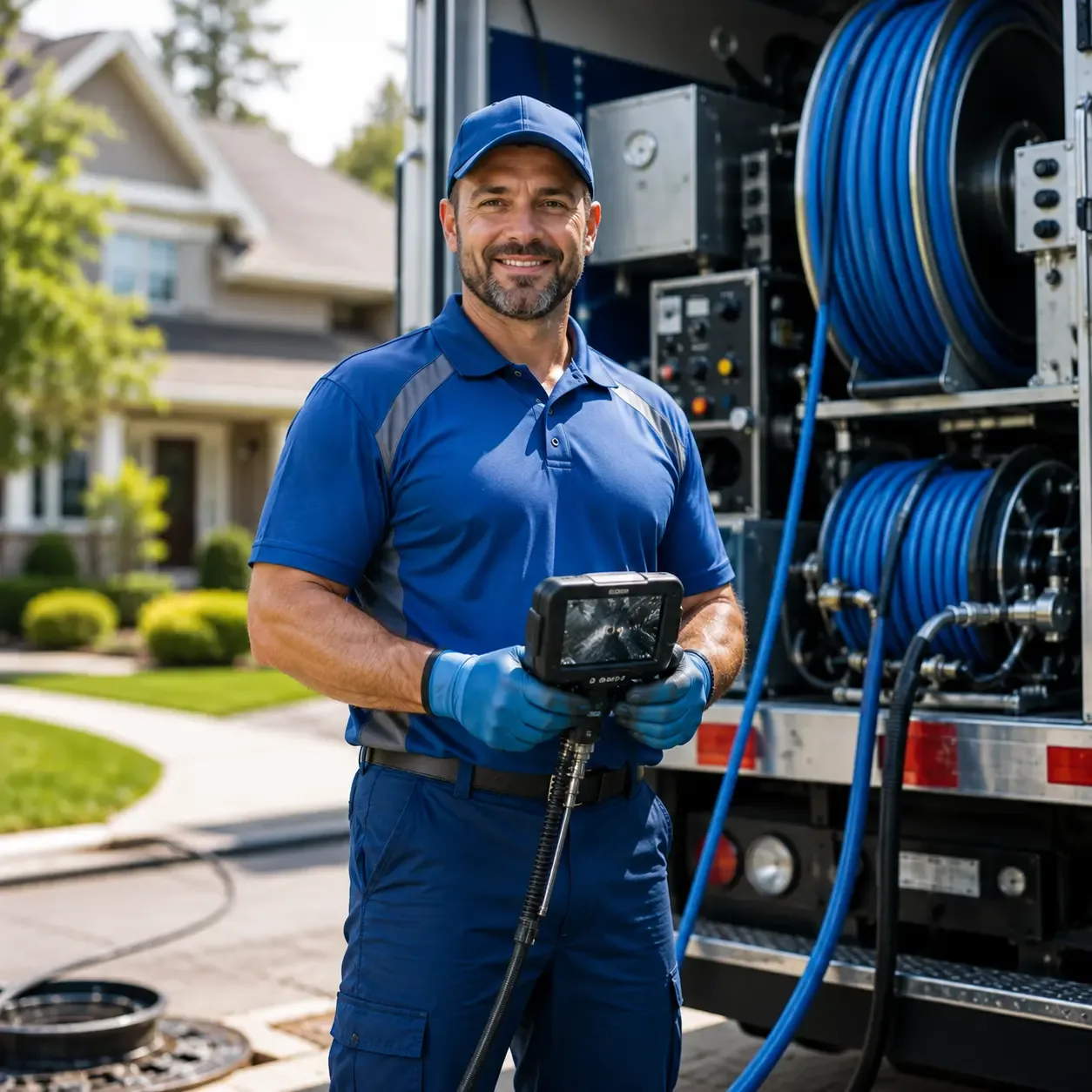 Local outdoor drain cleaning specialists in Hannastown, PA